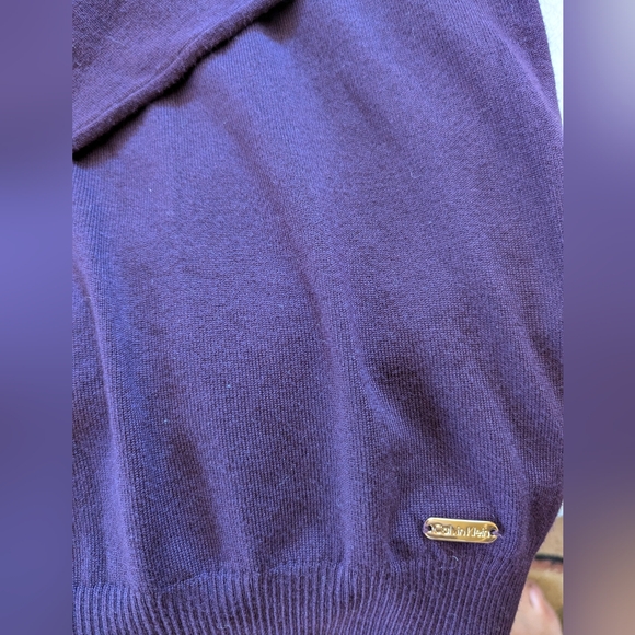 Women's Ribbed Turtle Neck Sweater - Picture 5 of 6